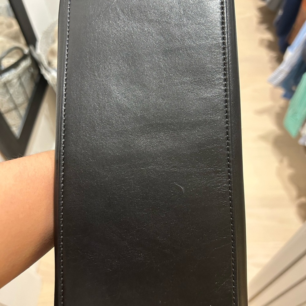 KHAITE Black Leather Shoulder Bag - Picture 7 of 9